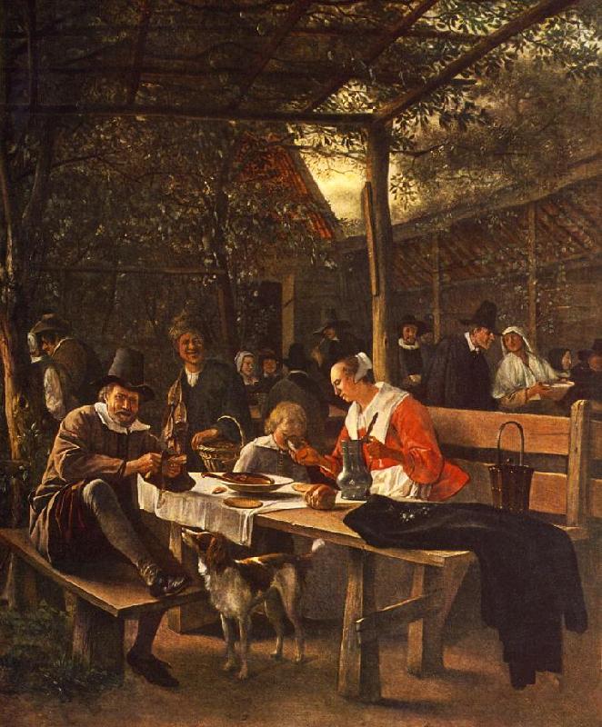 The Picnic, Jan Steen